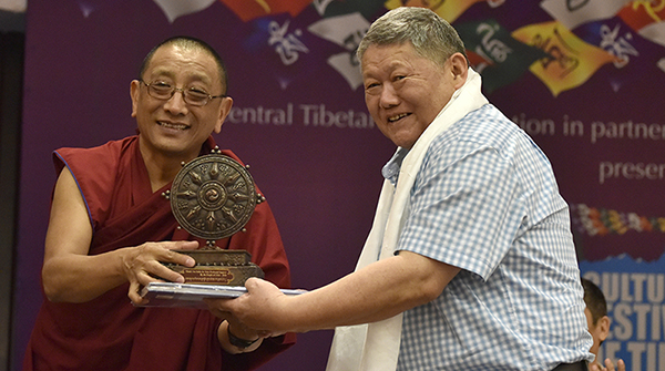 2018年4月4日，藏人行政中央舉辦的三天西藏文化節活動。