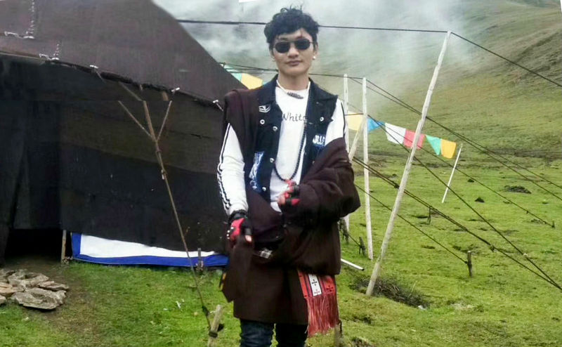 多波，23歲，西藏東部阿壩縣求吉瑪鄉(Choejema)賈科瑪(Jakorma)村人。照片：TPI