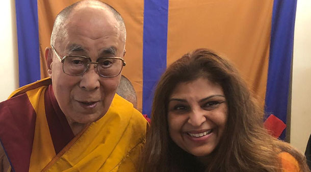 作家、演講家和正念專家佩達瑪．科倫(Padma Coram)對生活中最美好的生活有一兩件事......與達賴喇嘛一起學習的時間只會讓你更進步。