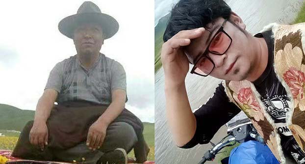 布多覺與侄子堅參。照片：自由亞洲電台