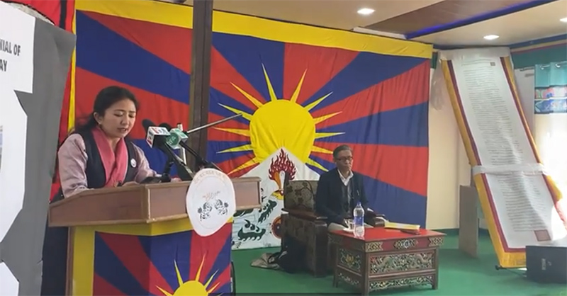 自由西藏學聯主任仁增曲珍。照片：TPI