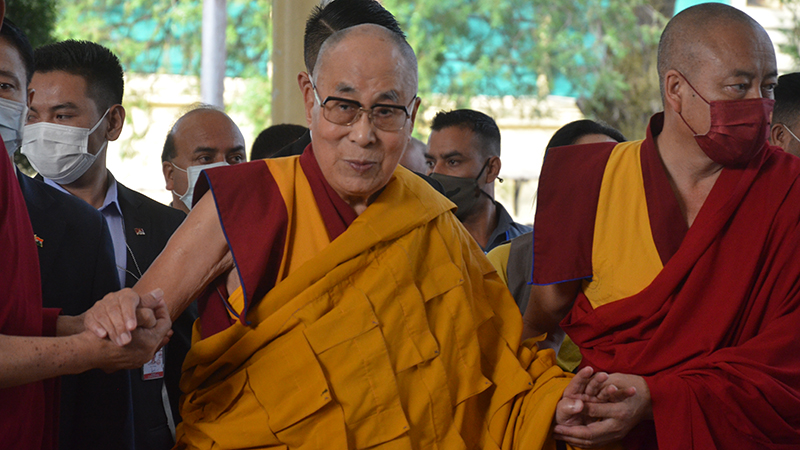2022年6月2日，達蘭薩拉，達賴喇嘛尊者。照片：TPI